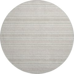 Premium Machine Washable Mayfield  Ivory 8' x 8' Round Rug