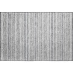 Premium Machine Washable Mayfield  Silver 1'8" x 2'6" Rug