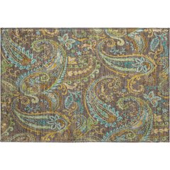 Premium Machine Washable Mayfield  Chocolate 1'8" x 2'6" Rug