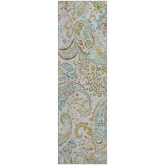 Premium Machine Washable Mayfield  Ivory 2'3" x 7'6" Runner Rug