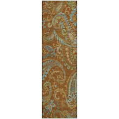 Premium Machine Washable Mayfield  Paprika 2'3" x 7'6" Runner Rug