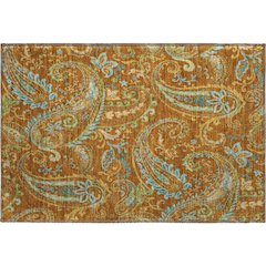 Premium Machine Washable Mayfield  Paprika 1'8" x 2'6" Rug