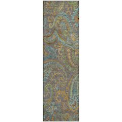 Premium Machine Washable Mayfield  Taupe 2'3" x 7'6" Runner Rug