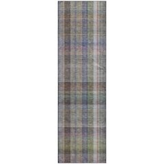 Premium Machine Washable Mayfield  Pewter 2'3" x 7'6" Runner Rug