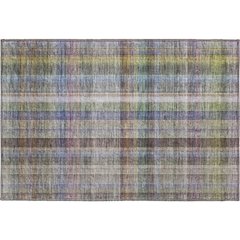 Premium Machine Washable Mayfield  Pewter 1'8" x 2'6" Rug
