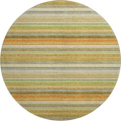 Premium Machine Washable Mayfield  Aloe 8' x 8' Round Rug