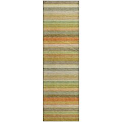 Premium Machine Washable Mayfield  Aloe 2'3" x 7'6" Runner Rug