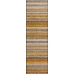 Premium Machine Washable Mayfield  Paprika 2'3" x 7'6" Runner Rug