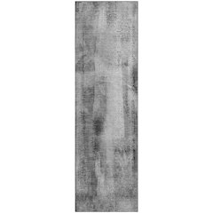Premium Machine Washable Mayfield  Gray 2'3" x 7'6" Runner Rug