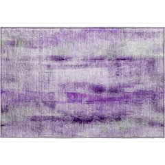 Premium Machine Washable Mayfield  Purple 1'8" x 2'6" Rug