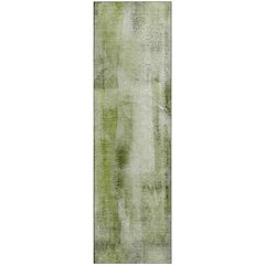 Premium Machine Washable Mayfield  Sage 2'3" x 7'6" Runner Rug