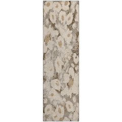 Premium Machine Washable Mayfield  Khaki 2'3" x 7'6" Runner Rug