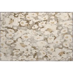 Premium Machine Washable Mayfield  Khaki 1'8" x 2'6" Rug