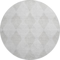 Premium Machine Washable Mayfield  Ivory 8' x 8' Round Rug