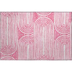 Premium Machine Washable Mayfield  Blush 1'8" x 2'6" Rug