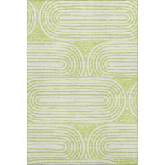 Premium Machine Washable Mayfield  Green 2'6" x 3'10" Rug