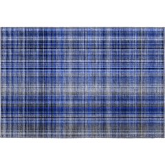 Premium Machine Washable Mayfield  Navy 1'8" x 2'6" Rug