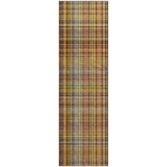 Premium Machine Washable Mayfield  Paprika 2'3" x 7'6" Runner Rug