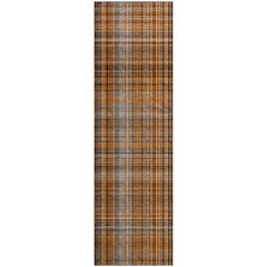 Premium Machine Washable Mayfield  Terracotta 2'3" x 7'6" Runner Rug