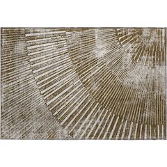 Premium Machine Washable Mayfield  Chocolate 1'8" x 2'6" Rug