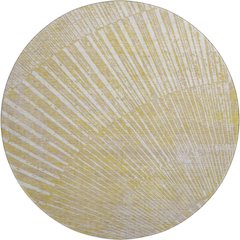 Premium Machine Washable Mayfield  Wheat 8' x 8' Round Rug