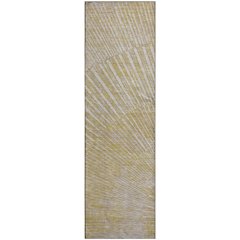 Premium Machine Washable Mayfield  Wheat 2'3" x 7'6" Runner Rug