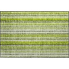 Premium Machine Washable Mayfield  Green 1'8" x 2'6" Rug