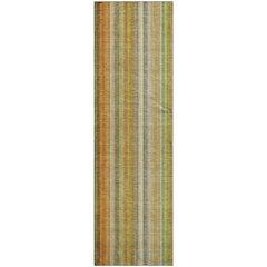 Premium Machine Washable Mayfield  Khaki 2'3" x 7'6" Runner Rug