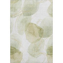 Premium Machine Washable Mayfield  Green 2'6" x 3'10" Rug