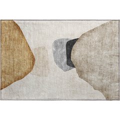Premium Machine Washable Mayfield  Brown 1'8" x 2'6" Rug