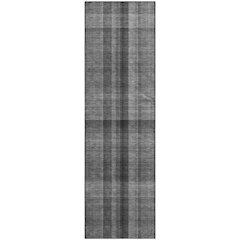 Premium Machine Washable Mayfield  Gray 2'3" x 7'6" Runner Rug