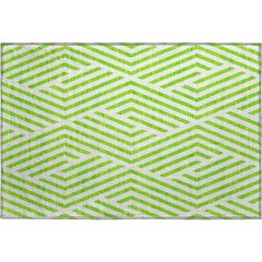 Premium Machine Washable Mayfield  Lime 1'8" x 2'6" Rug