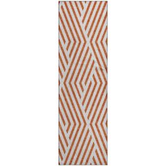 Premium Machine Washable Mayfield  Paprika 2'3" x 7'6" Runner Rug