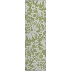 Premium Machine Washable Mayfield  Aloe 2'3" x 7'6" Runner Rug