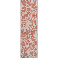 Premium Machine Washable Mayfield  Salmon 2'3" x 7'6" Runner Rug