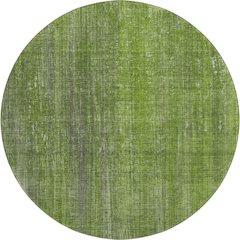 Premium Machine Washable Mayfield  Green 8' x 8' Round Rug