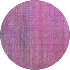 Premium Machine Washable Mayfield  Lilac 8' x 8' Round Rug