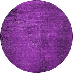Premium Machine Washable Mayfield  Purple 8' x 8' Round Rug