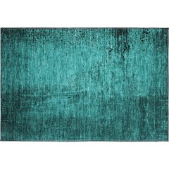 Premium Machine Washable Mayfield  Teal 1'8" x 2'6" Rug