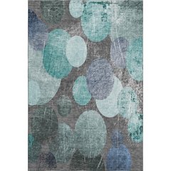 Premium Machine Washable Mayfield  Teal 2'6" x 3'10" Rug