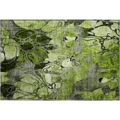 Premium Machine Washable Mayfield  Fern 1'8" x 2'6" Rug