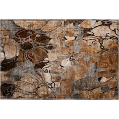 Premium Machine Washable Mayfield  Paprika 1'8" x 2'6" Rug