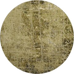 Premium Machine Washable Mayfield  Brown 8' x 8' Round Rug