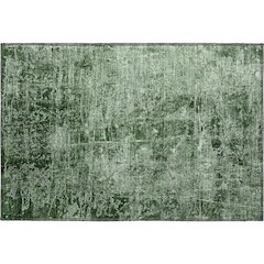 Premium Machine Washable Mayfield  Emerald 1'8" x 2'6" Rug