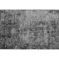 Premium Machine Washable Mayfield  Gray 1'8" x 2'6" Rug