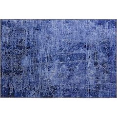 Premium Machine Washable Mayfield  Navy 1'8" x 2'6" Rug
