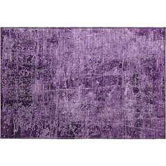 Premium Machine Washable Mayfield  Purple 1'8" x 2'6" Rug