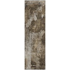 Premium Machine Washable Mayfield  Taupe 2'3" x 7'6" Runner Rug