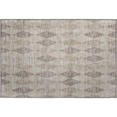 Premium Machine Washable Mayfield  Beige 1'8" x 2'6" Rug