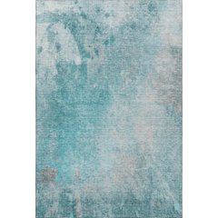 Premium Machine Washable Mayfield  Teal 2'6" x 3'10" Rug